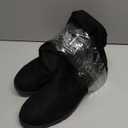 Soda Burin Blk Suede, Women's Shoes, Black, Size 8