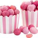 Talking Tables Kids Party Pink Treat Tubs Cups, Pack of 20, Height 15cm, 6",