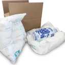 6 Pcs 21”x25” large Size Expanding Packing Foam, Protective Packaging Foam for Shipping Fragile Items, Protects Electronics, PC, Glassware, Pottery & Irregular Shapes