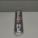 15.7'' Cute Mouse Seasonal Interchangeable Home Sign for Front Porch,18pcs Interchangeable Hanging Vertical Welcome Door Sign for Farmhouse/Wall/Porch Decor and Housewarming Gift