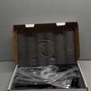 BESy Widespread 8 inch Oil Rubbed Bronze Bathroom Faucet, Two Handles 3 Holes Sink Faucet Waterfall Spout Lavatory Basin Faucets, Vanity Bathroom Sink Faucet with Supply UPC Lines