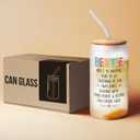 Friendship Gifts for Women Friends - Mothers Day Gifts for Friends Women - Best Friend Birthday Gift, Gift for Best Friend - Ideas for Best Friends, Bestie - 16 Oz Can Glass