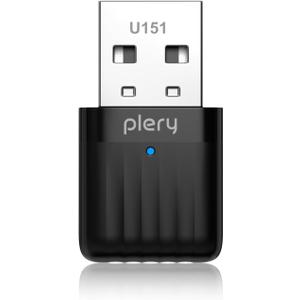 USB WiFi Adapter for Desktop PC, 5G 2.4G Dual Band WiFi Dongle 802.11AC 650Mbps Wireless Network Adapter for Laptop, Compatible with Windows 11/10/8.1/8/7/XP, Built-in Driver Network Card