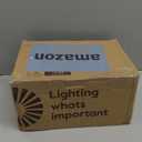 Brightown 24-Pack Edison Replacement Light Bulbs,7W E17 Screw Base ST40 Replacement Clear Glass Light Bulbs for Outdoor Patio ST40 String Lights, Warm White