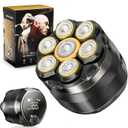 Head Shaver for Bald Men: 7D Electric Bald Razor -Wet Dry Shaving - Professional Grooming Kit for Balder with Type-C Charge - Detachable Head Shavers for Scalp/Face/Beard