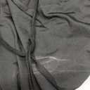 SOLY HUX Plus Size Tops for Women Long Sleeve Sexy Going Out Tops V Neck Criss Cross T Shirts Blouse Solid Black 0XL