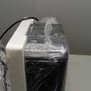 Aeitto Nugget Ice Maker Countertop, Pellet Ice Machine Soft Chewable Ice 40lbs/Day, One-Click Operation, Auto Self-Cleaning Crushed Ice Makers Stainless with Scoop for Home/Kitchen/Office (Black)