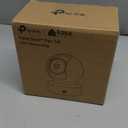 Kasa 1080p Indoor Pan/Tilt Wired Security Camera - Works as a Baby & Pet Monitor, Motion Detection & Tracking, 2-Way Audio, Night Vision, Subscription-Free Local Storage or Optional Cloud, EC70 (White)