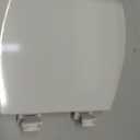 Bemis 1500EC Durable Wood Toilet Seat with Easy Clean Hinges, Made in USA, Elongated, Ice Grey