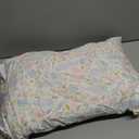 Toddler Pillow with Pillowcase - 13x18 My Little Dreamy Kids Travel Bed Pillows for Sleeping, Organic Cotton Small Pillowcase, Soft & Breathable, Machine Washable, Toddlers 2-5 years old (Narwhal)