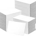 100 Pack - ZSZ Blank PVC Cards Without Scratches, CR80 30 Mil Plastic Cards for Photo ID Badge Printers
