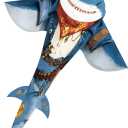 Shark Kite for Kids & Adults, Outdoor Kite, Perfect for Beginners, Easy to use, Ideal for Beaches, backyards, Grassy Areas, Large
