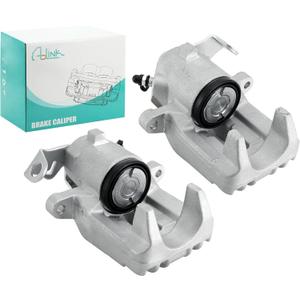 1J0615423B 1J0615424B Rear Disc Brake Caliper 2PCS Assembly Without Bracket for Audi TT Quattro 2000-2006, Volkswagen Jetta 2000-2005 1.8L 1.9L 2.0L 2.8L 3.2L Rear Driver and Passenger Side