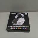 Wireless Gaming Headset with Noise Canceling Microphone for PS5, PC, PS4, 2.4G/Bluetooth Gaming Headphones with USB and Type-c Connector, Wired Mode for Controller (Green)