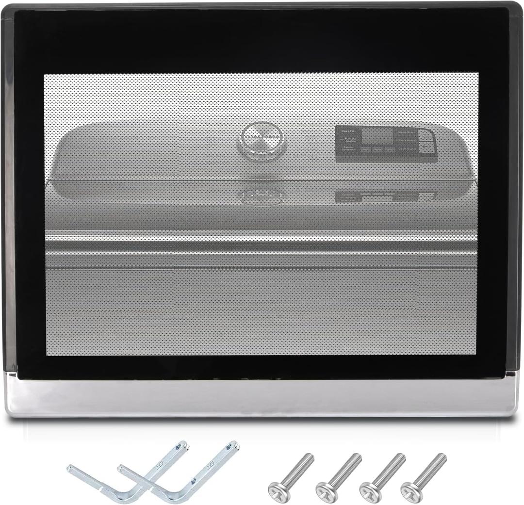 Upgraded W11259006 Lid Assembly - Compatible with Whirlpool Washer - Replaces W10714900, W10843976, W11082608, W11094984 Ultra Durable Replacement, Including Left & Right Hinges & 4 Screws