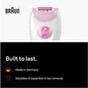 Braun Epilator Silk-epil 3 3-270, Hair Removal Device, Epilator for Women, Shaver & Trimmer, Hair Removal