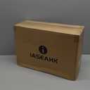 IASEAHK Chair Cushions for Dining Chairs, Dining Chair Cushions, Tufted Indoor Chair Pads with Ties & Non Slip Backing, Seat Cushions for Kitchen Chairs 16.5 x 16.5 x 3.5, Set of 4, Green