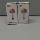 ORALUCE Bluetooth Smart Light Bulb A19 E26,9W LED Light Bulb Color Changing APP Dimmable, 9W Equivalent RGBCW LED Bulb 900 Lumens Multicolor,2P (No WiFi Connection)