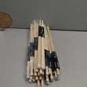 Suwimut 12 Pairs Drumsticks, Classic Maple 5B Oval Wood Tip Drum Sticks for Adults Kids and Beginners, Musical Instrument Percussion Accessories