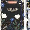 Eyrozill 2025-2026 Academic Planner, 8.5"x11", Weekly & Monthly Student Agenda with Stickers, Hardcover & Pockets, for School & College (July 2025 - June 2026)