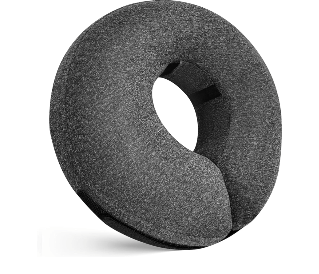 Katoggy Protective Inflatable Recovery Collar, Soft Blow-up Dog Cone Collar, Pet Donut Cone Collar, Comfy Elizabethan Collar After Surgery for Large Dog to Prevent from Biting & Scratching