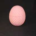 Easter Egg Ceramic Decor 2 Pack Pink
