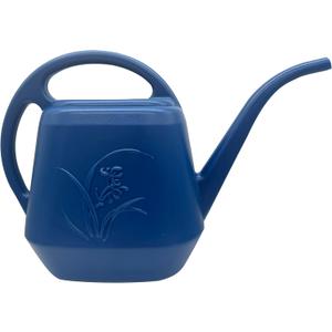2 x Plant Watering Can - Blue - 1/2 Gallon