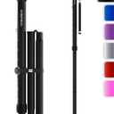 HONEYBULL Walking Cane for Men & Women - Foldable, Adjustable, Collapsible, Bumper Base Tip, Heavy Duty, Walking Sticks for Seniors & Adults (Black)