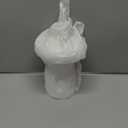 7.8IN Ceramic Vase White