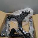 10Pcs Front Suspension Kit Front Lower Control Arm with Ball Joint Sway Bar Link Tie Rod End Replacement for Hyundai Santa Fe 2007-2012 Replacement for Kia Sorento 2011-2013