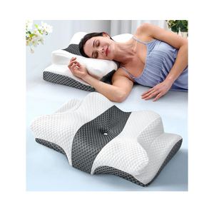 Sleep Doctor Approved Cervical Neck Pillow for Sleeping, Ergonomic Contour Side Sleeper Pillows for Adults, Cooling Orthopedic Pillow for Pain Relief Support, Memory Foam Pillows Back Stomach Sleepers