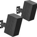 Adjustable Speaker Wall Mount for R-50M RP-502S Klipsch Speakers Mount, Metal Wall Speaker Shelf for Klipsch Bookshelf Speakers Wall Mount with Hardware Kit Holds up 40 lbs, 2 Pack