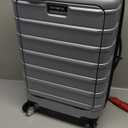 Samsonite Omni 2 PRO Hardside Expandable Luggage with Spinners, Arctic Silver, Carry-on