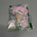 2 x 20PCS Pink Bow Party Decorations - Cute Bow Cupcake Toppers for Girls Birthday, Princess Theme Party Supplies, Baby Shower Decor, Festive Celebration Cake Toppers