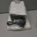 Battery Powered Stage Lights, 9600mAh Rechargeable Par Can Lights 6x18W RGBWA+UV APP/Remote/DMX512/Sound Activated, Uplights for Events Party Wedding DJ Concert Christmas Dance White (1Pc)