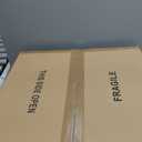 19.7 inch Farmhouse Chandeliers for Dining Room, 5-Light Rustic Large Round Black Chandelier Metal Wood Texture Interior Hanging Lighting for Entryway Kitchen Island Foyer Bedroom Living Room