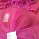 dressfan Wide Brim Fascinator Derby Hats for Women,20s Detachable Flower Hat with Headband for Derby Church Wedding Tea Party (Purple)