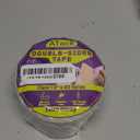 ATack Extra Sticky Clear Double-Sided Tape, Removable, 2-Inch x 20-Yards - Wall Safe Heavy-Duty Double Sides Self Sticky Wall Fabric Tape for Wood Templates, Furniture, Leather, Curtains and Craft