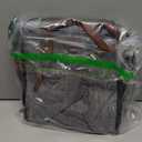 LOKASS Leak-proof Lunch Box for Women Insulated Lunch Cooler Bag Thermal Lunch Tote with Removable Shoulder Strap for Men Adults Large Picnic Bag for Office Work Outdoor, Grey