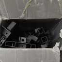 Hunlostten 18in High Queen Bed Frame No Box Spring Needed, Heavy Duty Metal Platform Bed Frame Queen Size with Round Corners, Easy Assembly, Noise Free, Black