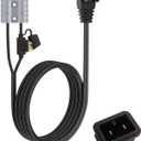 Anderson 50A Plug to Power Cord Cable for 12 Volt Refrigerator 12V Fridge Freezers RV Refrigerator Portable Refrigerator Portable Freezer Compressor Electric Cooler