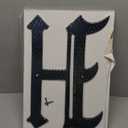Montague Metal Products Home Accent Monogram, H, 16-Inch