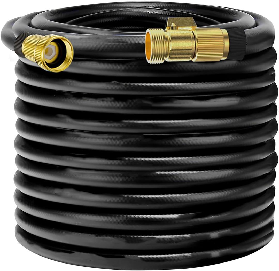 Garden hose, Water Hose, Outdoor Hose with 10 Function Nozzle, Leak-Proof(100FT)