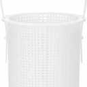 Geelin 1 Pcs Pool Pump Basket Replacement Compatible with Pentair Generic 36343, R38024, 355318, V36-192 Pool Strainer Skimmer Basket for Swimming (White)