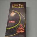 KAISASA Hair Dye Shampoo 3 in 1，Argan Herbal Hair Color Shampoo Covers Gray Hair for Women and Men (16.9 fl.oz Chestnut Brown) EXP. 09/03/2028