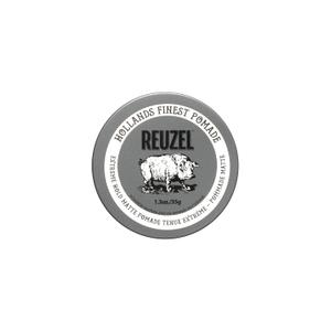 REUZEL Extreme Hold Matte Pomade, Strongest All Day Hold, Water Soluble Styling, Matte Finish & Flake Free, Easy To Wash Out, For All Hair Types Strongest Hold Matte Pomade for Medium to Coarse Hair. Adds Volume and Texture. Water-Based and Easy Wash Out, 35g