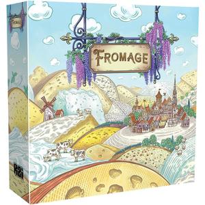 R2i Games Fromage Board Game - French Cheesemaking Strategy Game, Worker-Placement, Resource Management, Family Fun for Kids & Adults, Ages 14+, 1-4 Players, 30 Minute Playtime