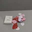 Tatuo 500 Pcs Valentine's Day Heart Cutouts Paper Bulletin Board Decorations Classroom 2'' Cardboard Hearts Cutouts Die Cuts for Valentines Crafts Office School(Pink Series,Cardboard Paper)