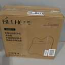 belhope Back Massager with Heat, Cordless Back Massage for Pain Relief Deep Tissue, 4D Shiatsu and Percussion Massage Pillow, Lower Back Massager for Office Chair, Gifts for Women Men Christmas, Grey