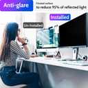 Peslv Computer Privacy Screen 19 Inch for 5:4 Standard Monitor, Removable 19inch Anti Blue Light Glare Shield Monitor Privacy Filter (14 13/16" x 11 7/8")